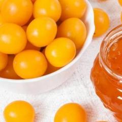 Cherry plum jam with orange - the aroma of clockwork citrus!