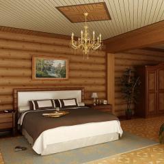 Interior decoration of a wooden house: recommended materials