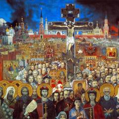 Message on the topic of ancient Russian ascetics and saints