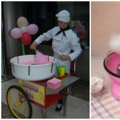 Making cotton candy at home: step by step instructions