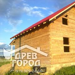 Technologies for building houses from timber