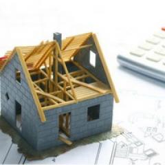Calculation of estimates and construction of a private house