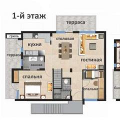 Второй этаж в частном доме: варианты планировки и дизайна (34 фото)
