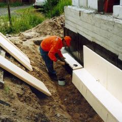 Budowanie fundamentu z piwnicą własnymi rękami