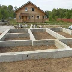 Construction of a frame house using Finnish technology